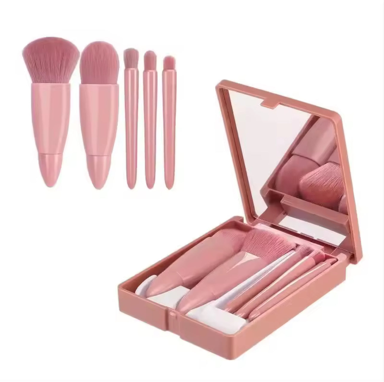 Travel-Size Makeup Brush Set